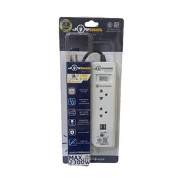 JOYOUS ปลั๊กไฟ 2ช่อง 1สวิทซ์ 2เมตร 2USB รุ่น JY212-2U - JOYOUS, เครื่องใช้ไฟฟ้า
