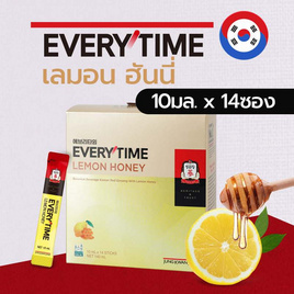 JUNG KWAN JANG เอเวรี่ไทม์ เลม่อน ฮันนี่ (เครื่องดื่มผสมโสม) บรรจุ 14 ซอง - JUNG KWAN JANG, อาหารเสริมบำรุงสุขภาพ