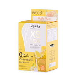 Jejuvita XS ท็อกซ์ ไฟเบอร์พาวเดอร์ บรรจุ 6 ซอง (15กรัม/ซอง) - Jejuvita, สินค้าเพื่อสุขภาพ