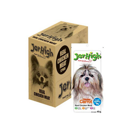 Jerhigh ขนมสุนัข สติ๊ก รสแครอท 40 กรัม (1 แพ็ก 12 ชิ้น) - Jerhigh, เมื่อซื้อสินค้าเจอร์ไฮและด็อกกี้ พาวส์ ที่ร่วมรายการครบ 599 บาทกรอกโค้ดลดเพิ่ม