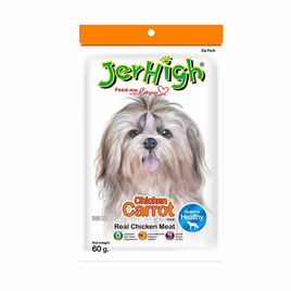 Jerhigh ขนมสุนัข สติ๊ก รสแครอท 60 กรัม - Jerhigh, เมื่อซื้อสินค้าเจอร์ไฮและด็อกกี้ พาวส์ ที่ร่วมรายการครบ 599 บาทกรอกโค้ดลดเพิ่ม