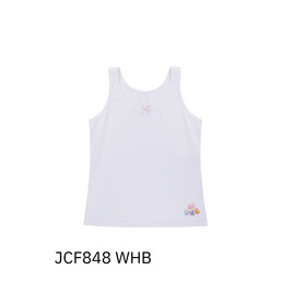 Jintana เสื้อทับในเด็กเต็มตัว รุ่น Doodle สีขาว ลายการ์ตูน4ตัวซ้าย (JCF848 WHB) - Jintana, แฟชั่นเด็ก