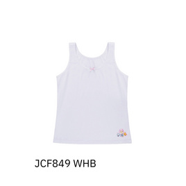 Jintana เสื้อทับในเด็กเต็มตัว รุ่น Doodle สีขาว ลายการ์ตูน4ตัวซ้าย (JCF849 WHB) - Jintana, แฟชั่นเด็ก