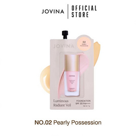 Jovina รองพื้น Luminous Radiant Veil Foundation SPF 30 PA+++ 7 กรัม - Jovina, ความงาม