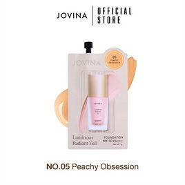 Jovina รองพื้น Luminous Radiant Veil Foundation SPF 30 PA+++ 7 กรัม - Jovina, เครื่องสำอาง