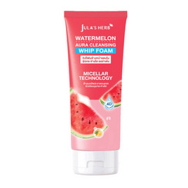 Jula's herb โฟมล้างหน้า watermelon Aura Cleansing Whip Foam 70 กรัม - Jula's herb, ดูแลผิวหน้า