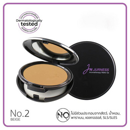 Jurness แป้งผสมรองพื้น Foundation Powder Spf 25 PA++ 12 กรัม - Jurness, เครื่องสำอาง