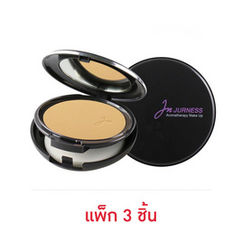 Jurness แป้งผสมรองพื้น Foundation Powder Spf 25 PA++ 12 กรัม แพ็ก 3 ชิ้น - Jurness, ผิวหน้า