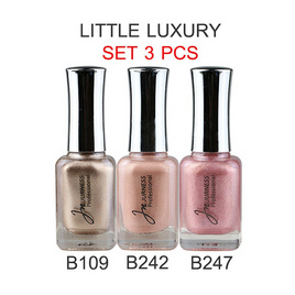 Jurness เซ็ทยาทาเล็บ Nail Polish Little Luxury Set 13.5 มล. (3ชิ้น/ชุด) - Jurness, Jurness