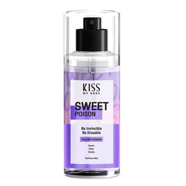 KISS MY BODY สเปรย์น้ำหอม PERFUME MIST SWEET POISON 88 มล. - Kiss My Body, บอดี้สเปรย์ผู้หญิง