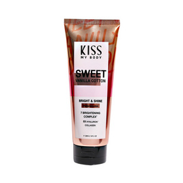 KISS MY BODY โลชั่นน้ำหอม Sweet Vanilla Cotton 226 กรัม - Kiss My Body, ความงาม