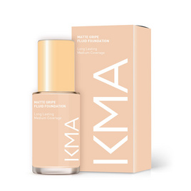 KMA รองพื้น MATTE GRIPE FLUID FOUNDATION 30 มล. - KMA, ครีมรองพื้น