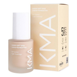 KMA รองพื้น SHEER SOFT SKIN LIQUID FOUNDATION 30 มล. - KMA, เครื่องสำอาง