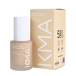 KMA รองพื้น SHEER SOFT SKIN LIQUID FOUNDATION 30 มล. - KMA, เครื่องสำอาง