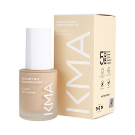 KMA รองพื้น SHEER SOFT SKIN LIQUID FOUNDATION 30 มล. - KMA, ครีมรองพื้น