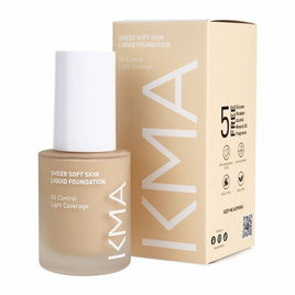 KMA รองพื้น SHEER SOFT SKIN LIQUID FOUNDATION 30 มล. - KMA, เครื่องสำอาง