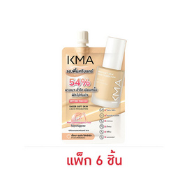 KMA Sheer Soft Skin Liquid Foundation 5 มล. #01 (แพ็ก 6 ชิ้น) - KMA, ผิวหน้า