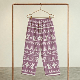 KORAT CAT กางเกงขายาว ผ้าไหมอิตาลี ขาปล่อย Free size - KORATCAT, เสื้อผ้าและเครื่องประดับ