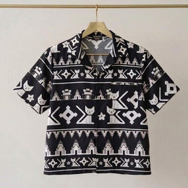 KORAT CAT เสื้อฮาวาย ผ้าไหมอิตาลี Free size - KORATCAT, เสื้อผ้าและเครื่องประดับ