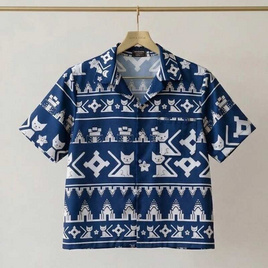 KORAT CAT เสื้อฮาวาย ผ้าไหมอิตาลี Free size - KORATCAT, เสื้อผ้าและเครื่องประดับ