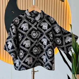 KORU เสื้อครอป ลายช้าง VIP - KORU, 7Online