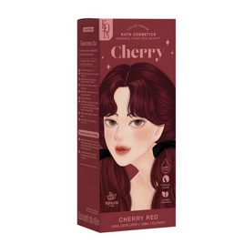 KOTA COSMETICS ครีมเปลี่ยนสีผม สีเชอร์รี่ เรด 1 กล่อง - Kota, ผลิตภัณฑ์ดูแลเส้นผม