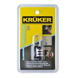 KRUKER กุญแจรหัสอลูมิเนียม - KRUKER, เครื่องมือช่างและฮาร์ดแวร์