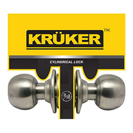 KRUKER ลูกบิดสแตนเลสด้านกลม 188 - KRUKER, เครื่องมือช่างและฮาร์ดแวร์