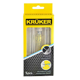 KRUKER ไขควงเช็คไฟ 5 ตัวชุด - KRUKER, เครื่องมือช่างและฮาร์ดแวร์