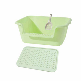 KUMA กระบะทรายจัมโบ้ แถม แผ่นดักทราย+ที่ตัก - KUMA, ห้องน้ำและผ้าอ้อมสัตว์