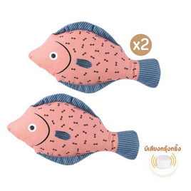 KUMA ของเล่นตุ๊กตาปลาน้อย พัฟเฟอร์ชมพู แพ็คคู่ - KUMA, ของเล่น