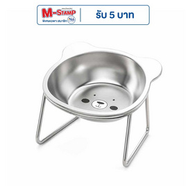 KUMA ชามอาหารและน้ำสัตว์เลี่ยงสแตนเลส ลิตเติ้ลแบร์ - KUMA, สินค้าสัตว์เลี้ยง