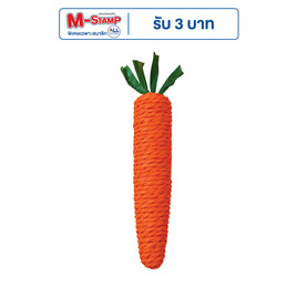 KUMA ของเล่นสัตว์เลี้ยง เชือกกัด แครอทปี๊บๆ Baby Carrot ขนาด 20 cm. - KUMA, ของเล่นแมว