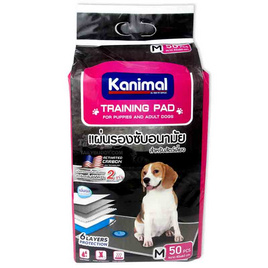 Kanimal Activated Carbon Pad แผ่นรองฉี่สัตว์เลี้ยง สูตรคาร์บอน - Kanimal, ห้องน้ำและผ้าอ้อมสัตว์