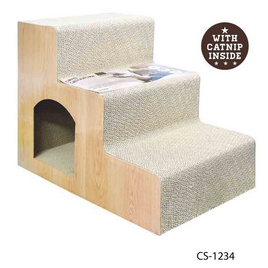 Kanimal Cat scratcher ของเล่นลับเล็บแมว รุ่น Giant Steps - Kanimal, สัตว์เลี้ยง