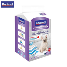 Kanimal Pad แผ่นรองฉี่สุนัข รุ่นหนาพิเศษ Size M (40 แผ่น) - Kanimal, สินค้าใหม่