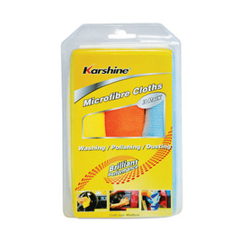 Karshine Microfibre ผ้าไมโครไฟเบอร์ 40 x 40 ซม. แพ็ค 3 - Karshine, กิจกรรมกลางแจ้ง