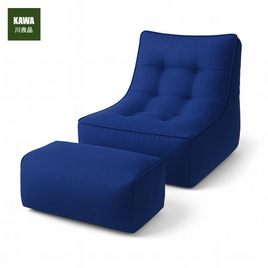 Kawa บีนแบคเม็ดโฟม พร้อมที่วางขา - Kawa, เฟอร์นิเจอร์