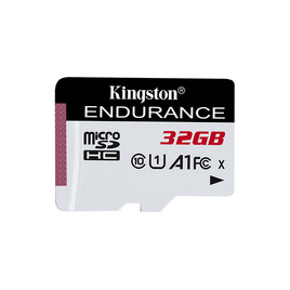 Kingston การ์ด MicroSDHC SDCE High Endurance 32GB - Kingston, อุปกรณ์เก็บข้อมูล