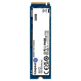 Kingston เอสเอสดี NV2 M.2 2280 PCIe 500GB (SNV2S/500G) - Kingston, โซลิดสเตทไดร์ฟ (SSD)