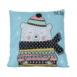 Kireo หมอนอิง Bear Model PIW-101 Blue - Kireo, อุปกรณ์ตกแต่งภายในบ้าน