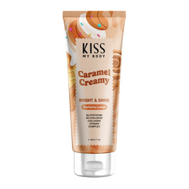 Kiss My Body โลชั่นน้ำหอม Bright & Shine Perfume Lotion Caramel Creamy 200 กรัม - Kiss My Body, โลชั่นบำรุง