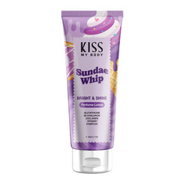 Kiss My Body โลชั่นน้ำหอม Bright & Shine Perfume Lotion Sundae Whip 200 กรัม - Kiss My Body, โลชั่นบำรุง