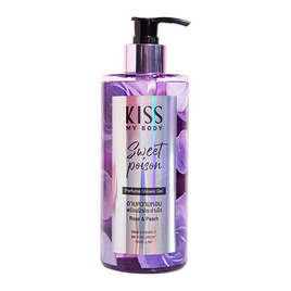 Kiss My Body เจลอาบน้ำ Perfume Shower Gel Sweet Poison 380 มล. - Kiss My Body, สบู่เหลว