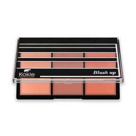 Kokie พาเลทบลัชออน Blush Up Blush Palette 19 กรัม - KOKIE, แก้ม