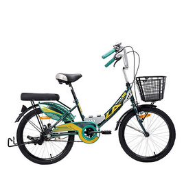 LA Bicycle จักรยานแม่บ้าน ล้อเหล็ก 20 นิ้ว  สีเขียว - LA Bicycle, LA Bicycle