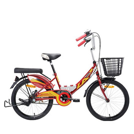 LA Bicycle จักรยานแม่บ้าน ล้อเหล็ก 20 นิ้ว  สีแดง - LA Bicycle, กิจกรรมกลางแจ้ง