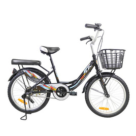 LA Bicycle จักรยานแม่บ้าน รุ่น DAWN CITY 1.0  20 นิ้ว สีดำ - LA Bicycle, กิจกรรมกลางแจ้ง