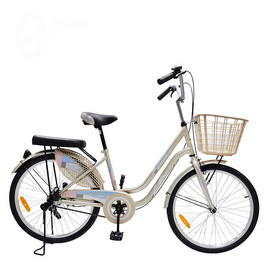 LA Bicycle จักรยานแม่บ้าน Dawn City 24 นิ้ว สีทอง - LA Bicycle