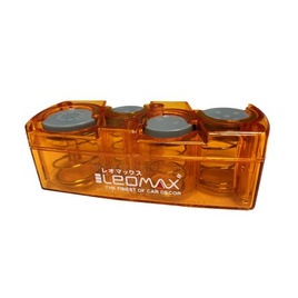 LEOMAX กล่องเก็บเหรียญสปริง 4 ช่อง รุ่น PLUS 2 Model CH-6511 - LEOMAX, อุปกรณ์ตกแต่งรถยนต์